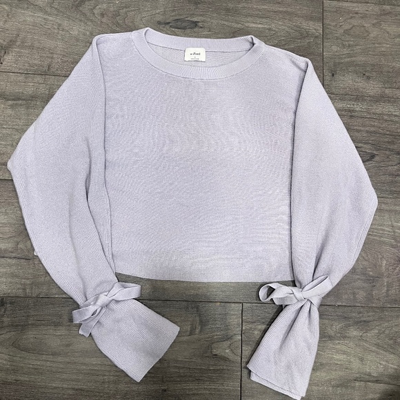 aritzia wilfred emmy sweater lavendar small - Picture 2 of 3